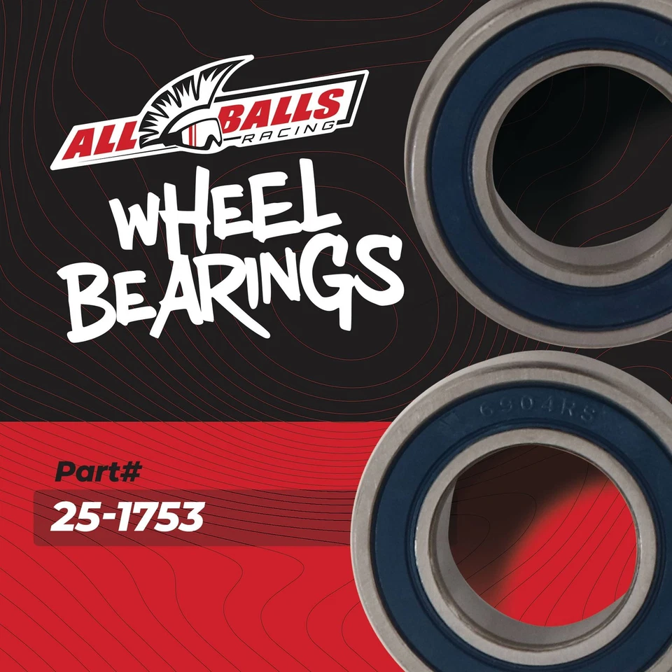 All Balls Front Wheel Bearing Kit 25-1753 For Suzuki DRZ400S 17 - Image 2 of 4