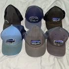 Lot 6 Patagonia Trucker Hats Logo Snapback Strapback Baseball Hat Cap Distressed