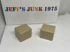 2 Vintage Fisher-Price Little People #942 Lift and Load Replacement Tan Crates