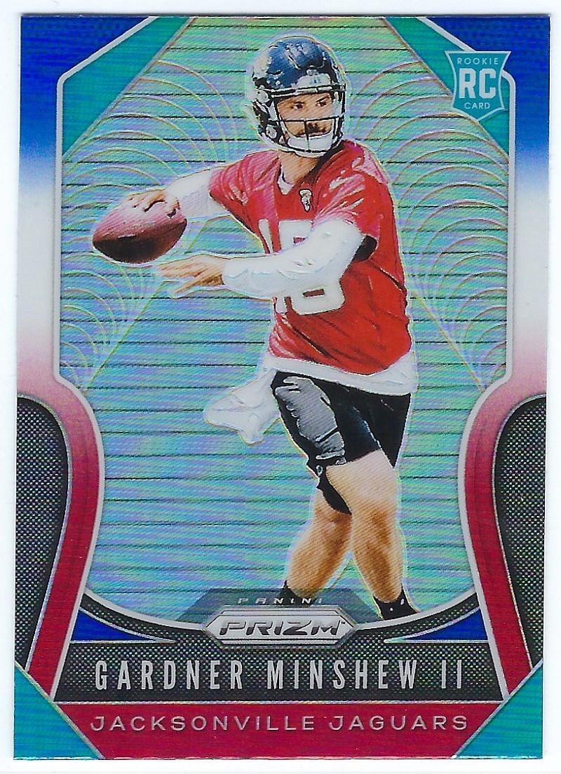 2019 Panini Prizm Gardner Minshew II Red White Blue Prizm