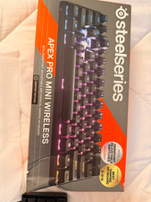 SteelSeries Apex Pro Mini Wireless 60% Illuminated Gaming Keyboard Black