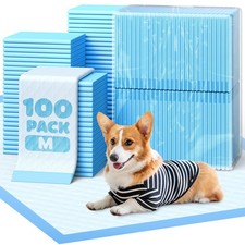 Puppy Pads - Super Absorbent  Spill-Proof Pee Pads for Dogs with 6-Layer Mat...
