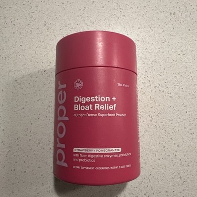 Proper The Pinks Digestion and Bloat Relief. Drink Mix with Gut Health Probio...