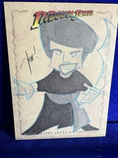 Indiana Jones Heritage Sketch Art Card 2008 Raiders of The Lost Arc  