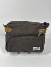 Travelon 5 Point Anti Theft Tour Bag W/ RFID Shield Grey Style Crossbody Bag