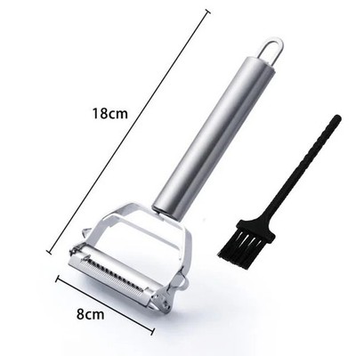 Stainless Steel Multi-function Vegetable Peeler Cucumber Carrot Fruit Cutter Jul