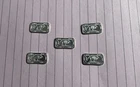 5 - 1 Gram Silver Buffalo Bullion Bar 999 Fine Silver