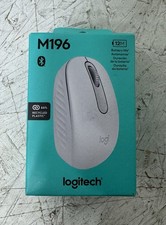 Logitech M196 Wireless Optical Mouse New white