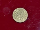 1927 2.5  indian head gold coin,22K GOLD 4.18gm
