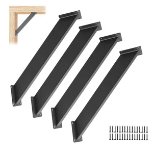 4 Pcs 45 Degree Angle Support Brackets Pergola Kit Heavy Duty Connector - Picture 1 of 7