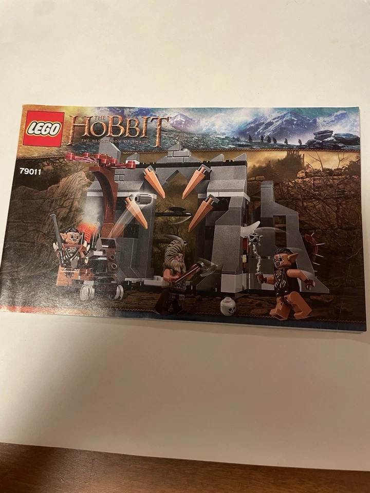 LEGO El Hobbit: Dol Guldur Ambush 79011 - Incluye figuras e inst. - Incompleto Foto 2 de 4