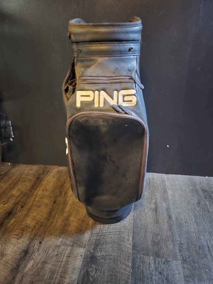 Ping Tour Staff Bag Black 3 Way Top Cart - Image 3 of 4