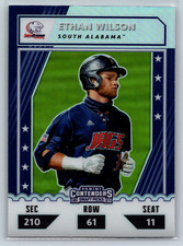 Ethan Wilson 2021 Panini Elite Extra College Tickets Holo #CTO-EW South Alabama