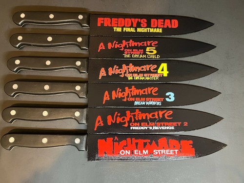 Juego de cuchillos A Nightmare On Elm Street 1-6 - Imagen 2 de 3