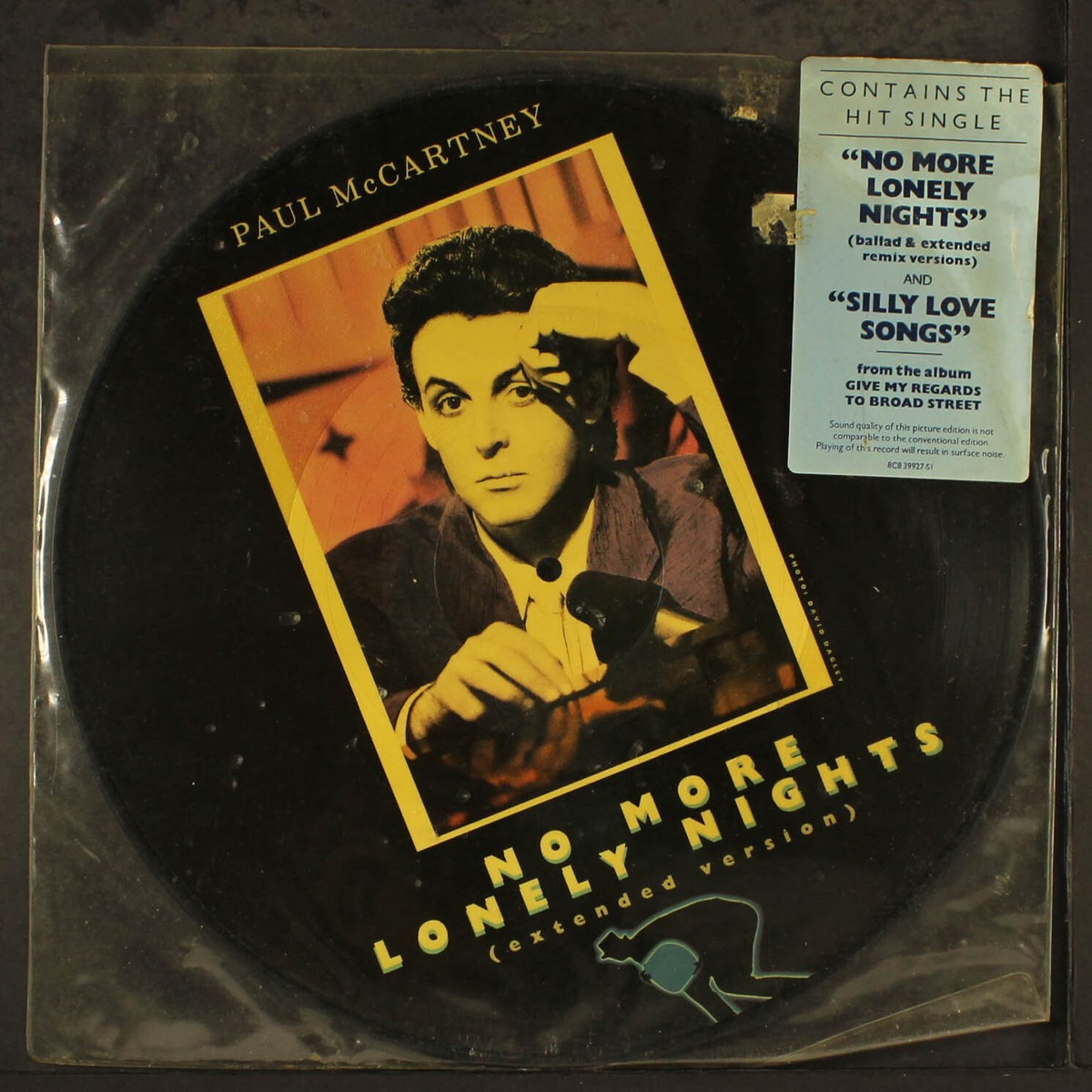PAUL MCCARTNEY: no more lonely nights (extended ballad silly love  songs) 12