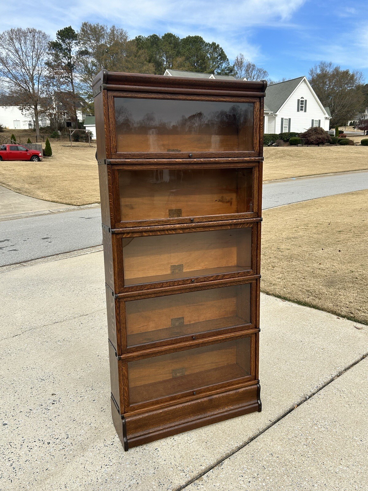 Oak Globe Wernicke 299 Barrister Bookcase eBay