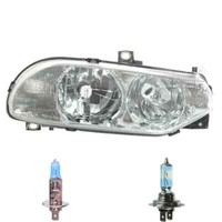 Scheinwerfer Links Chrom H1/H7 FüR Alfa Romeo 156 932_ Inkl. Osram Lampen