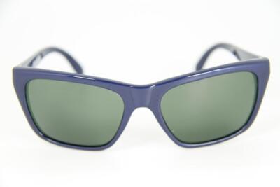 Vintage Vuarnet 006 Blue Metal Sunglasses PX3000 Mineral Gray lens