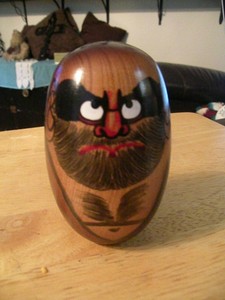 daruma kokeshi