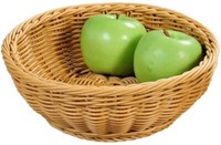 Kesper Brotkorb BröTchenkorb FrüHstüCk Obstkorb Rund Braun 24 Cm 4000270198021
