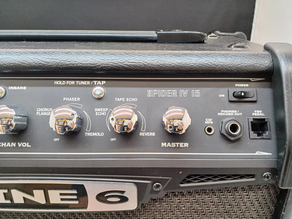 Line 6 Spider IV 15 Watt Guitar Amplifiers - Excellent Condition from Japan Used - Image 4 of 4