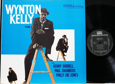 WYNTON KELLY ''WHISPER NOT'' RIVERSIDE Japan LP Vinyl MONO VG++/NM Kenny Burrell