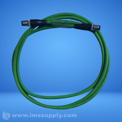 Leoni Industrial Ethernet Trailing Cable M12 Connector Cordset USIP