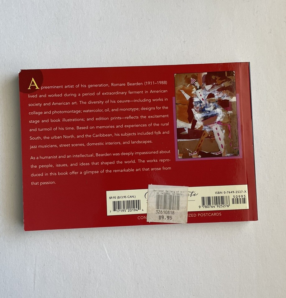 The Art Of Romare Bearden A Book Of Postcards Great Condition eBay