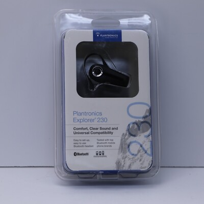 Plantronics Explorer 230 Bluetooth Earhook Headset New Sealed