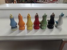 Ceramic Bird Pie Vent - Red, Green, Orange, B...