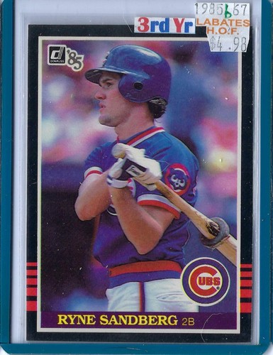 Ryne Sandberg Buy 1-50% OFF 2nd Chicago Cubs HOF 1983 Rookies-1999 50 Available! - Picture 69 of 78