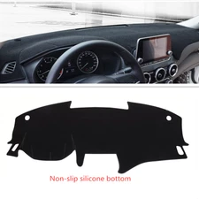 Black Dashboard Dash Mat DashMat Sun Cover Pad For Nissan Sentra 2020-2024