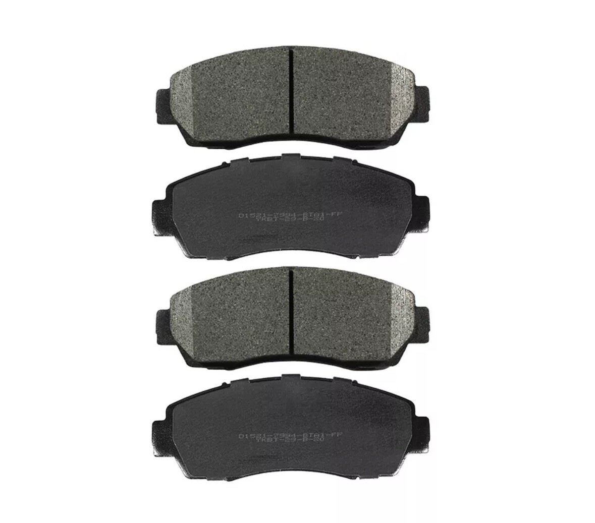 Front Ceramic Brake Pads & Hardware For 2007 2012 Acura RDX Honda CRV