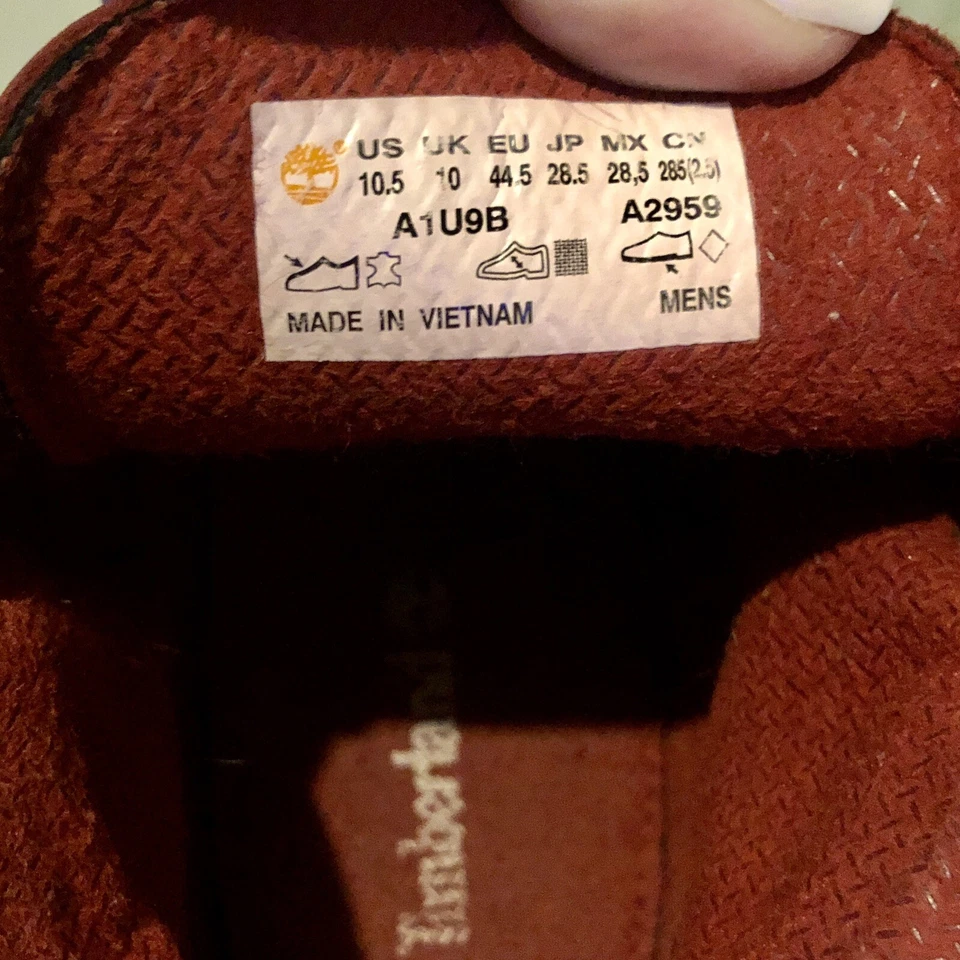 Hombre TIMBERLAND 'Triple Rojo Oscuro' 6” Botas Impermeables Premium - Talla 10.5 Foto 4 de 4