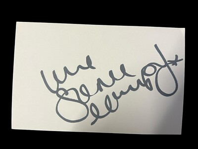 Sheree Murphy (Kewell) handsigniertes Autogramm White Card Schauspielerin Emmerdale - 2