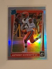 2021 Donruss Optic Anthony Schwartz Silver Holo Rated Rookie RC #231 Browns