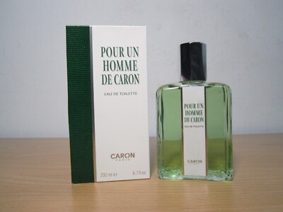 Caron Pour Un Homme De Caron Eau De Toilette 200ml Splash Vintage NuovoOriginale