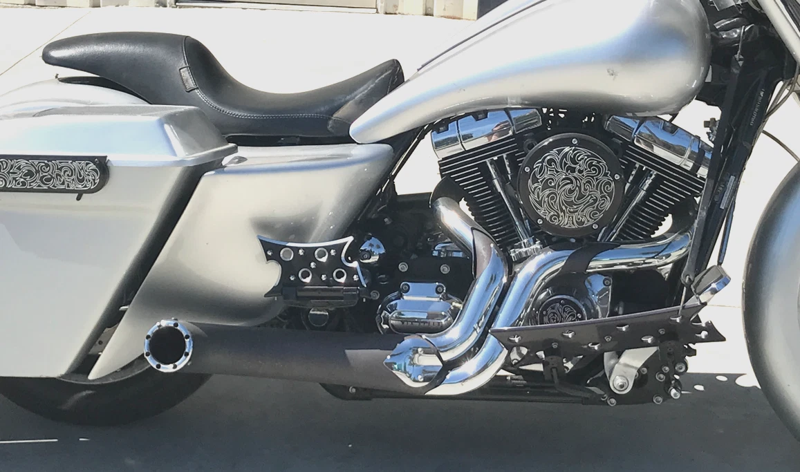 2010 street on sale glide exhaust