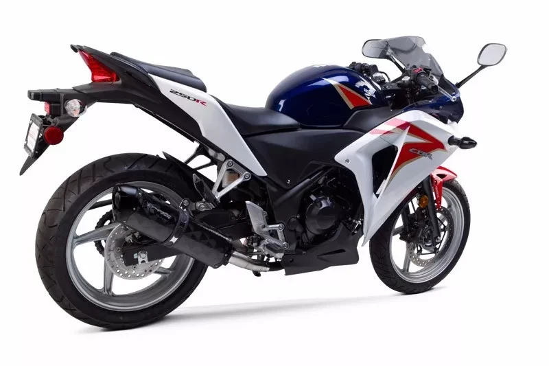 Two Brothers M-2 Black Series V.A.L.E. Slip On Exhaust 11 - 2014 Honda CBR 250R - Image 3 of 4