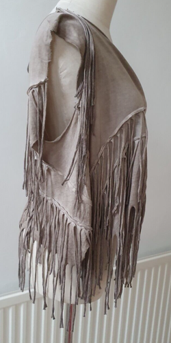 *GORGEOUS* ALL SAINTS *CAPRI* FRINGED TOP, 50% COTTON 50% MODAL UK10, US6, EU38 - Bild 11 von 21