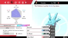 Pokemon Sword and Shield 6iv Shiny Corsola - FAST DELIVERY!