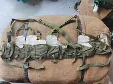 Vintage 1955 Mosin Nagant Ammo pouch Chinese type 53 chest rig bandolier stamped