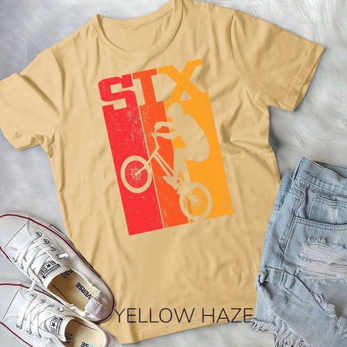 Kids 6th Birthday Boys 6 Year Old Six BMX Bike Racing Bicycle Unisex T-shirt - 第 11/11 張圖片