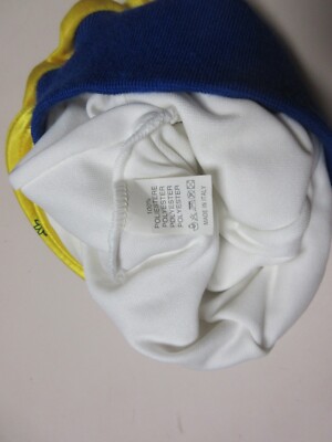 Casquette Cycliste Vintage CEDICO – Ville De Charleroi, Années 90, Jaune