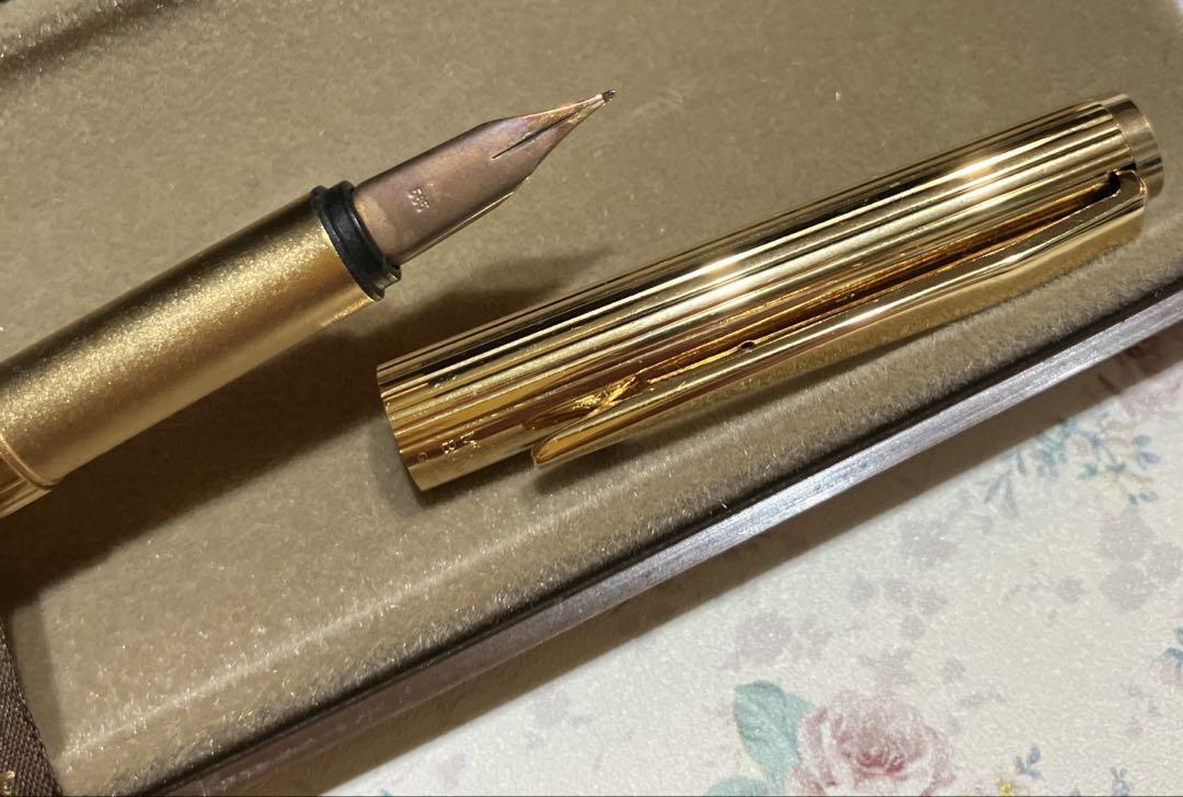 MONTBLANC 万年筆 585 14K MONT BLANC Montblanc 14K gold fountain pen 585 | eBay