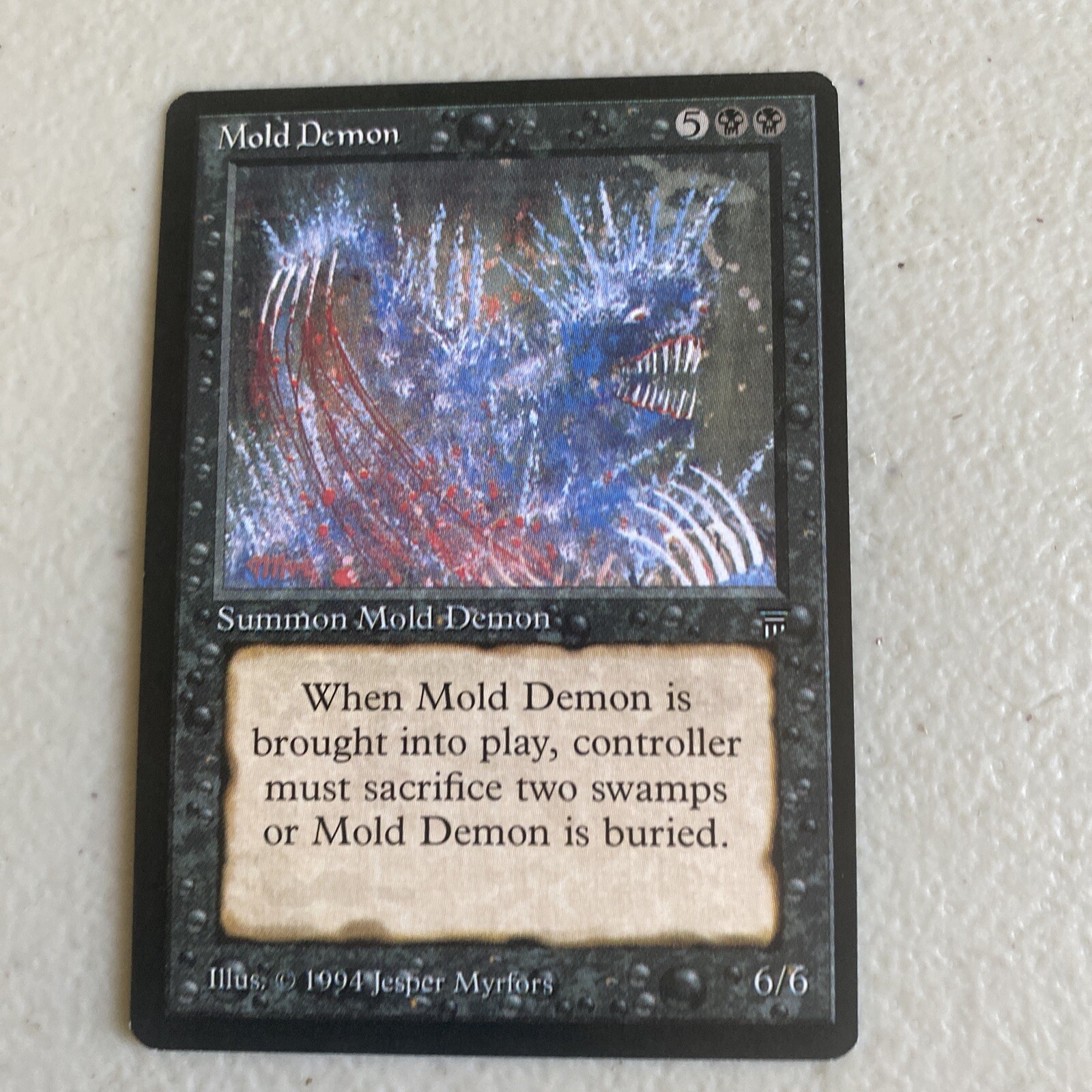 Mold Demon Legends NM (Rare Reserved List MTG Magic Card)