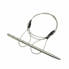 Spearfishing Compact Stainless Steel Fish Stringer Cable & 4.75" Rod