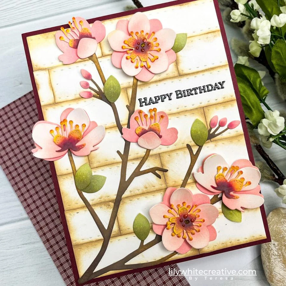 Flower Metal Cutting Dies Scrapbooking Paper Card Embossing Stencils Crafts DIE - Image 3 of 4