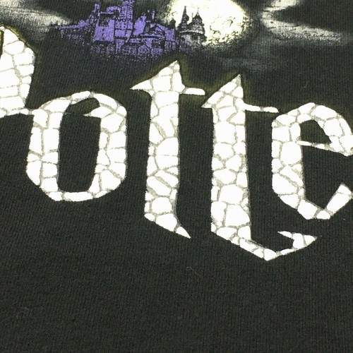 Harry Potter PUFF Logo Warner Bros Studio Rare 2000 Blk T-shirt Men's Large Vtg - Picture 4 of 6