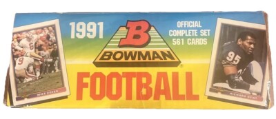 1991 Bowman NFL Football 561 Trading Cards- In Original Box - Mint And Rare!